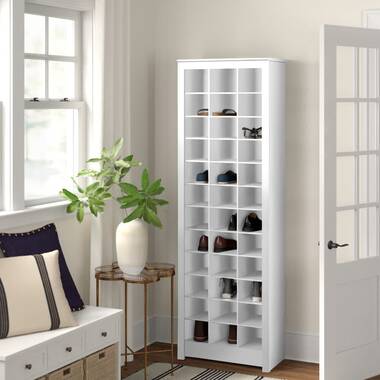 Prepac space saving shoe storage cabinet hot sale